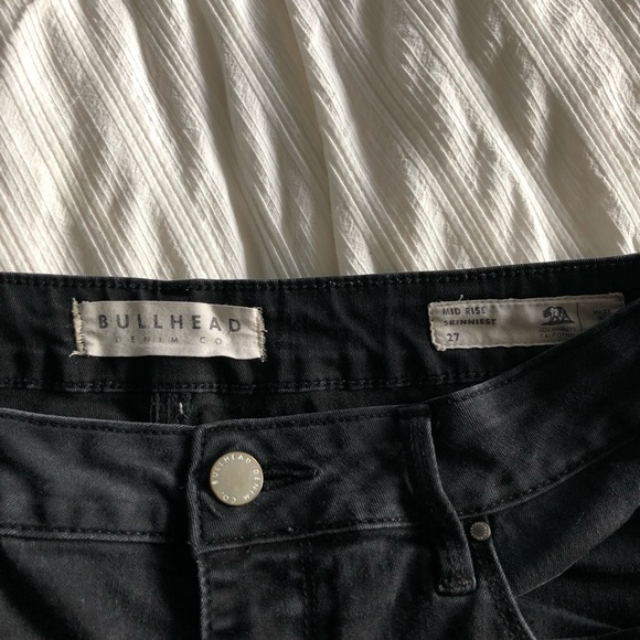 Bullhead black denim skinny jeans - Picture 3 of 3